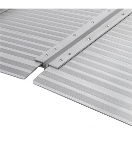7ft Four-section Wheelchair Ramps Silver