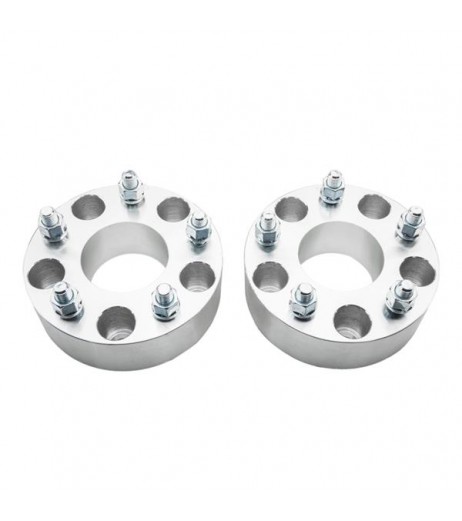 2pcs Professional Hub Centric Wheel Adapters for Jeep Wrangler 2007-2016 Jeep Commander 2006-2010 Jeep Grand Cherokee 1999-2010 Silver
