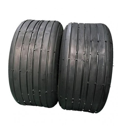 Set of(2) 16x6.50-8 4 Ply millionparts Rib Tire for lawn mower garden tractor